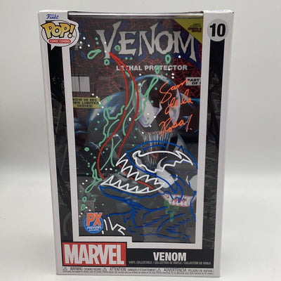 Funko Pop! Comic Covers - Marvel - Venom (PX Exclusive) (Art & Autographed By Sam De La Rosa)