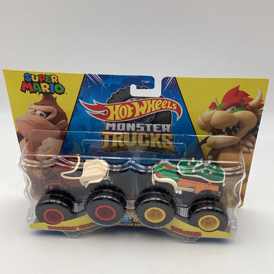 Hot Wheels Monster Trucks - Demolition Doubles - Donkey Kong & Bowser