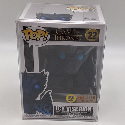 Funko Pop! Game Of Thrones - Icy Viserion (Glow In The Dark) (Box Lunch Exclusive)