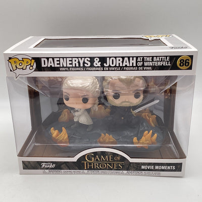 Funko Pop! Movie Moments - Game Of Thrones - Daenerys & Jorah At The Battle Of Winterfell
