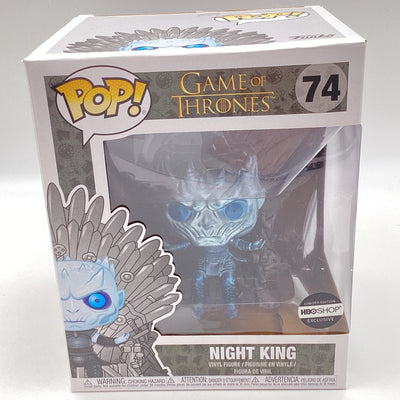 Funko Pop! Game Of Thrones - 6" Night King Sitting On Throne (HBO Shop Exclusive)