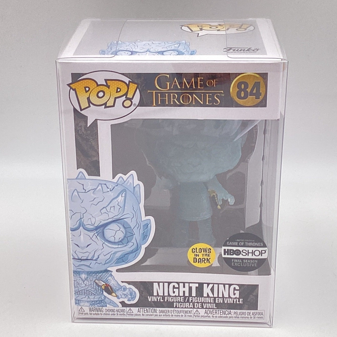 Funko pop game of thrones sales night king glow in the dark