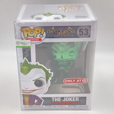 Funko Pop! Heroes - Batman Arkham Asylum - The Joker (Green Chrome) (Target Exclusive)