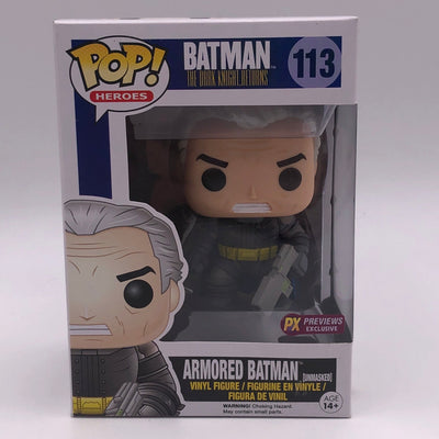 Funko Pop! Heroes - Batman The Dark Knight Returns - Armored Batman (Unmasked) (PX Exclusive)