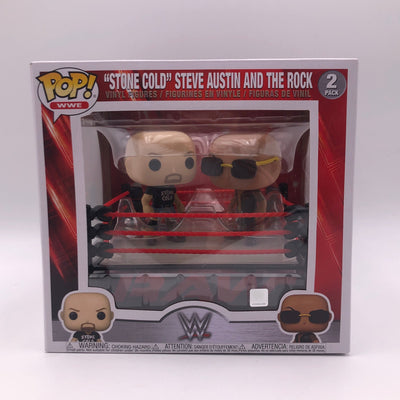 Funko Pop! WWE - "Stone Cold" Steve Austin And The Rock (2 Pack)