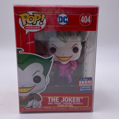 Funko Pop! Heroes - The Joker (Metallic Purple) (2021 Summer Convention)