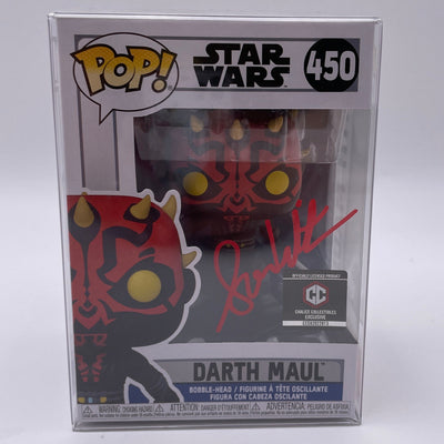 Funko Pop! Star Wars - Darth Maul (Autographed)