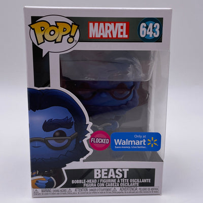 Funko Pop! Marvel - Beast (Flocked)