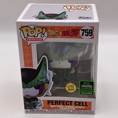 Funko Pop! Animation - Dragon Ball Z - Perfect Cell (Glow In The Dark) (2020 Spring Convention Exclusive)