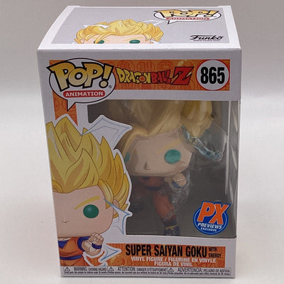 Funko Pop! Animation - Dragon Ball Z - Super Saiyan With Goku With Energy (PX Exclusive)