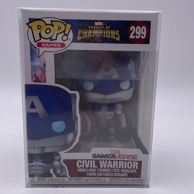 Funko Pop! Games - Marvel Contest Of Champions - Civil Warrior