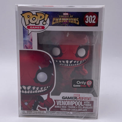 Funko Pop! Games - Marvel Contest Of Champions - Venompool With Phone