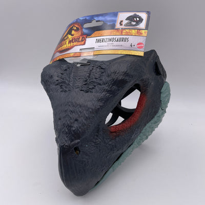 Jurassic World Dominion Therizinosaurus Mattel Mask w/Moveable Jaw