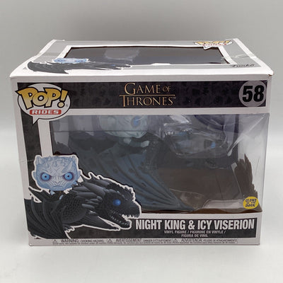 Funko Pop! Rides - Game Of Thrones - Night King & Icy Viserion (Glow In The Dark) (Damaged)