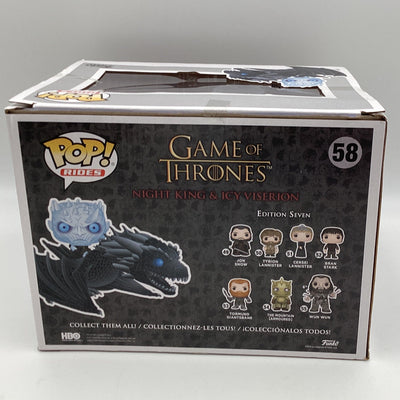 Funko Pop! Rides - Game Of Thrones - Night King & Icy Viserion (Glow In The Dark) (Damaged)