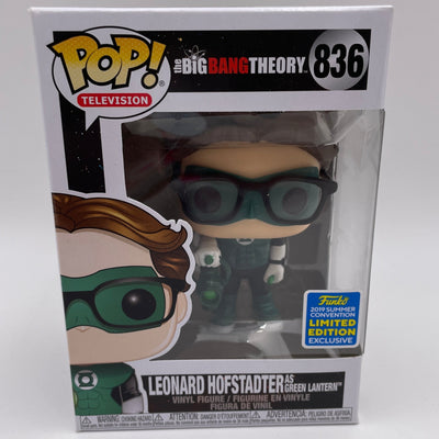 Funko Pop! TV - The Big Bang Theory - Leonard Hofstatder As Green Lantern
