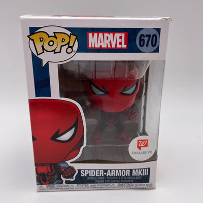 Funko Pop! Marvel - Spider Armor MKIII (Damaged Box)