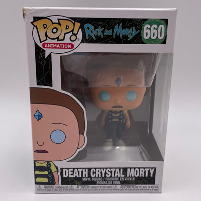 Funko Pop! Animation - Rick and Morty - Death Crystal Morty (Damaged)