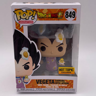 Funko Pop! Animation - DragonBall Super - Vegeta Cooking With Apron (Hot Topic Exclusive)