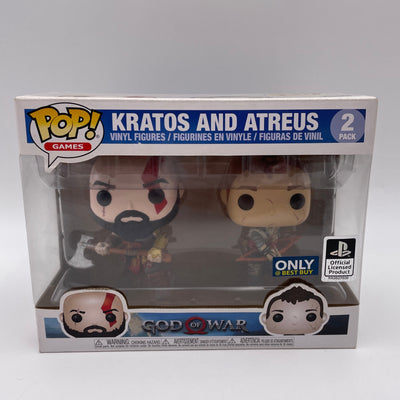 Funko Pop! Games - God Of War - Kratos And Atreus (2 Pack)