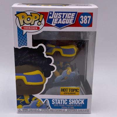 Funko Pop! Heroes - Justice League - Static Shock (Hot Topic Exclusive)
