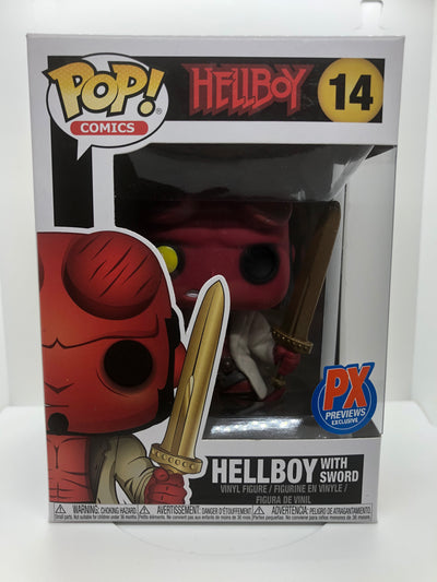 Funko Pop! Comics - Hellboy (with Sword) (PX Exclusive)