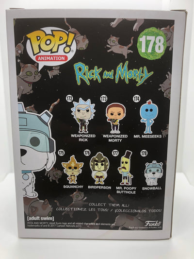 Funko Pop! Animation - Rick and Morty - Snowball (Flocked)