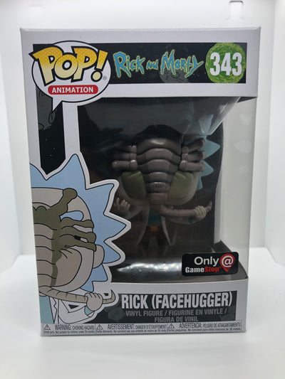 Funko Pop! Animation - Rick and Morty - Rick (Facehugger) (Gamestop Exclusive)