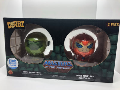 Funko Dorbz - Masters Of The Universe - Moss Man (Flocked) and Beast Man (2-pack)