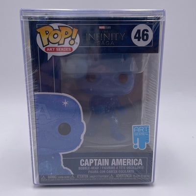 Funko Pop! Art Series - Marvel The Infinity Saga - Captain America