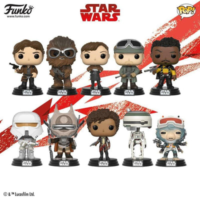 Star Wars Solo A Star Wars Story Funko Pop BUNDLE