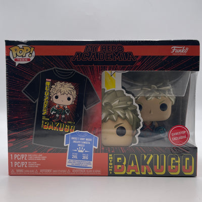 Funko Pop! Tees - My Hero Academia - Katsuki Bakugo (2XL) (GameStop Exclusive)