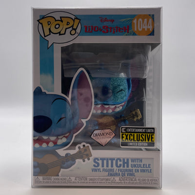 Funko Pop! Disney - Lilo & Stitch - Stitch With Ukulele (Diamond Collection)