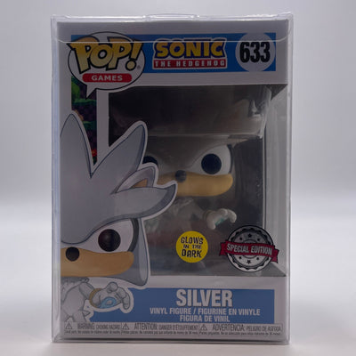 Funko Pop! Games - Sonic The Hedgehog - Silver (Glow In The Dark) (Special Edition)