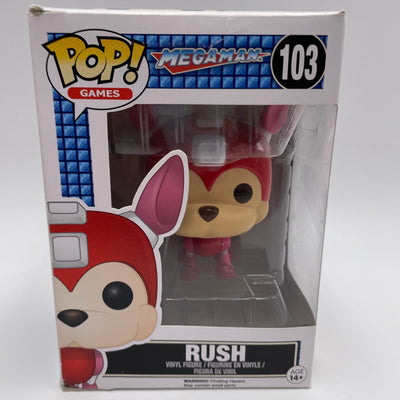 Funko Pop! Games - Mega Man - Rush (Damaged)