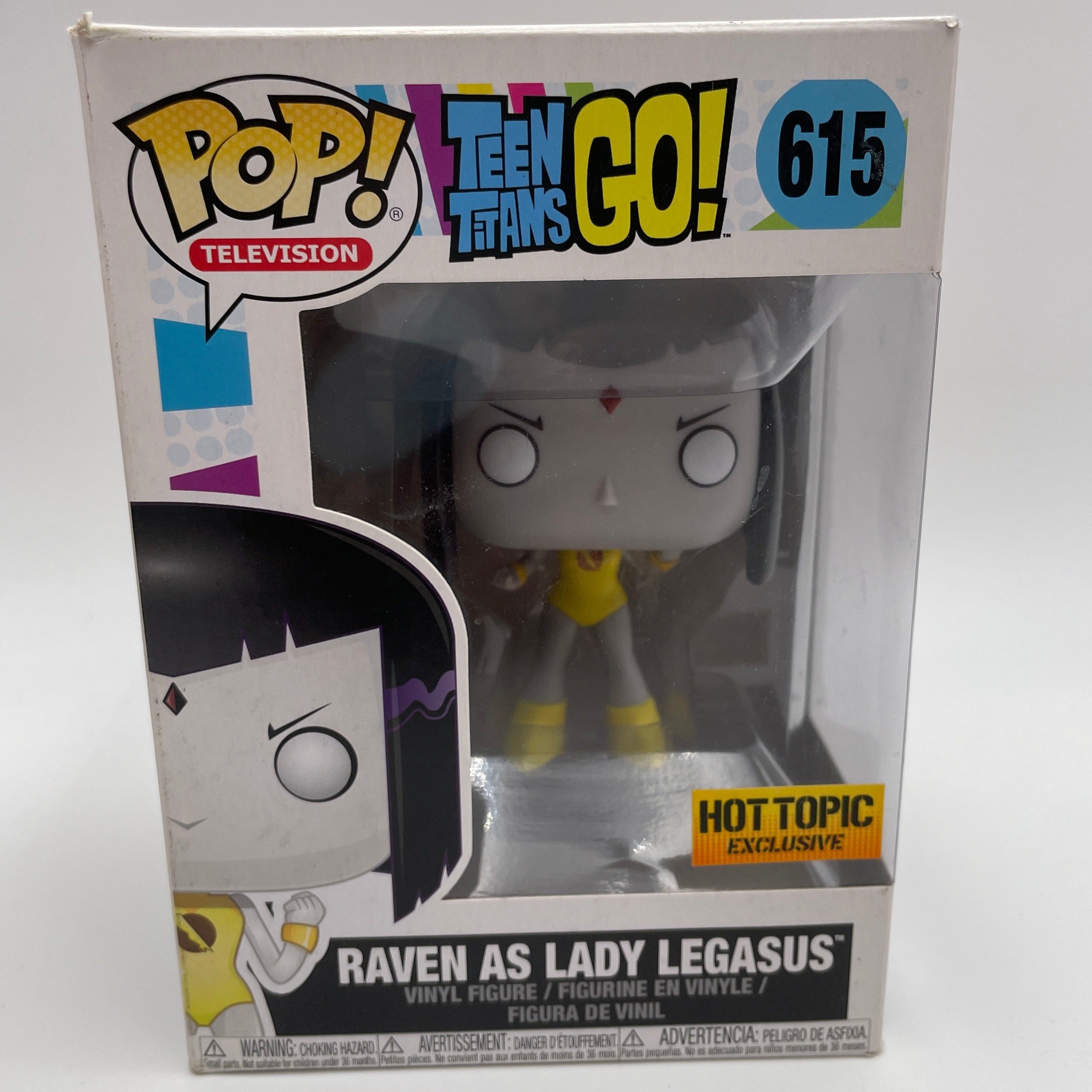 Funko Pop TV! - Teen Titans Go! - Raven As Lady Legasus (Hot Topic Exc