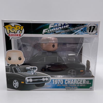 Funko Pop! Rides - Fast & Furious - 1970 Charger With Dom Toretto (Damaged)