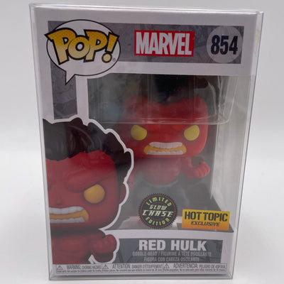 Funko Pop! Marvel - Red Hulk (Glow In The Dark) (Chase) (Hot Topic Exclusive)