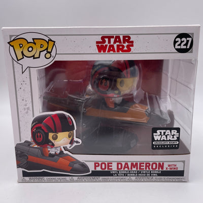 Funko Pop! Star Wars - Poe Dameron With X-Wing