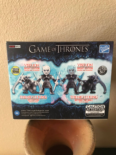 SDCC 2019 Loyal Subjects Night King & Wight Viserion GOT EXCLUSIVE