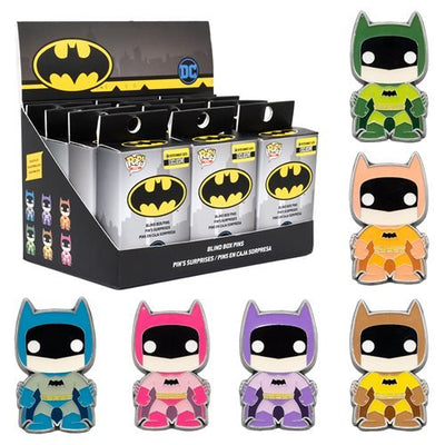 Batman Rainbow Pop! Blind-Box Enamel Random Pins (EE Exclusive)