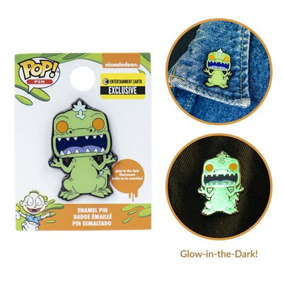 Funko Pop! Pin - Rugrats Reptar Glow-in-the-Dark (EE Exclusive)