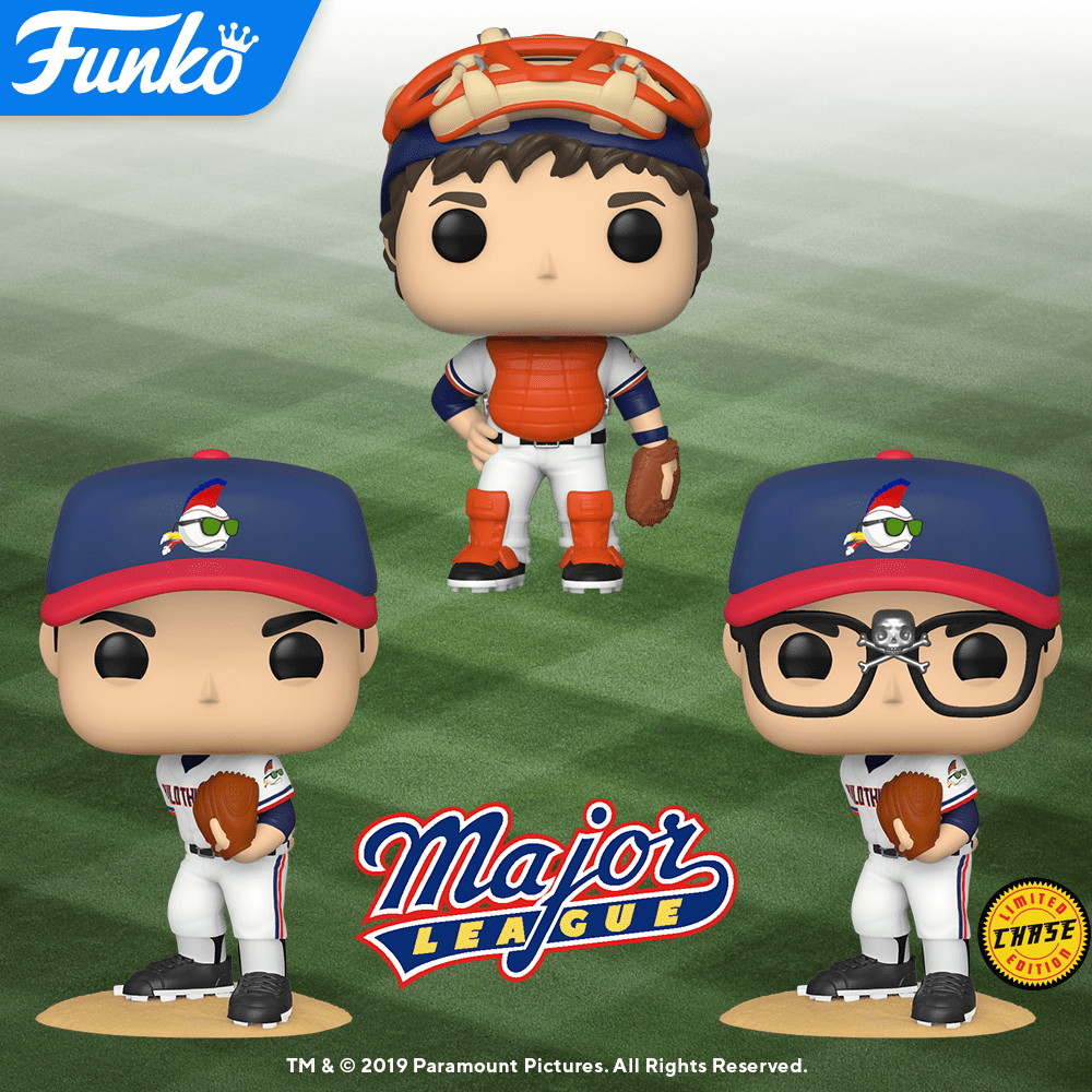  Funko Pop! Movies: Major League - Jake Taylor : Toys & Games