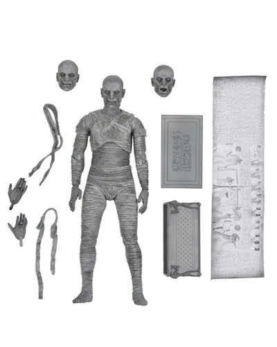 7″ Scale Action Figure – Ultimate Mummy (Black & White)