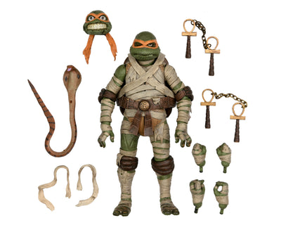 7” Scale Action Figure – Michelangelo as The Mummy