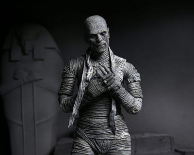 7″ Scale Action Figure – Ultimate Mummy (Black & White)