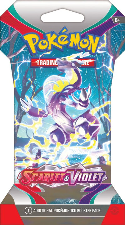 Pokemon Scarlet and Violet Sleeved Booster (144 Packs)