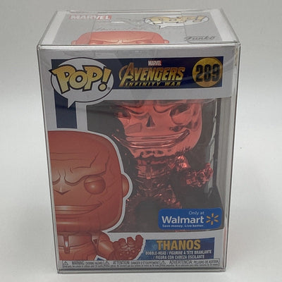 Funko Pop! Marvel Infinity War - Thanos (Red Chrome) (Walmart Exclusive)