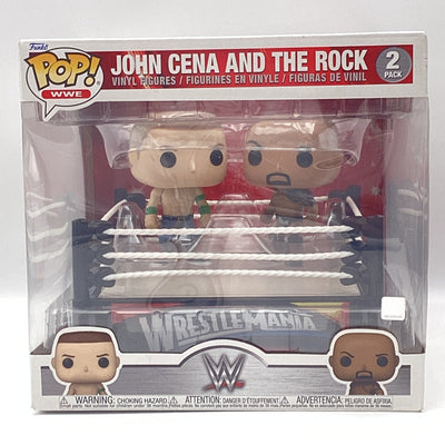 Funko Pop! WWE - John Cena and The Rock (2 Pack)