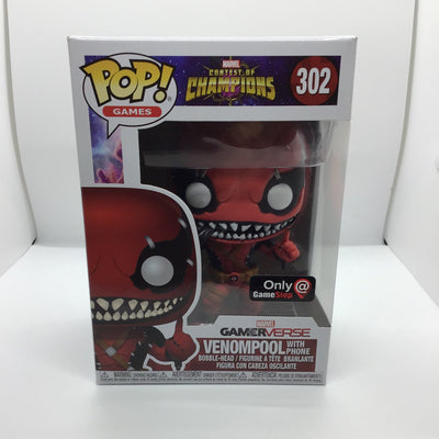 Funko Pop! Games - Marvel Contest Of Champions - Venompool (with phone)